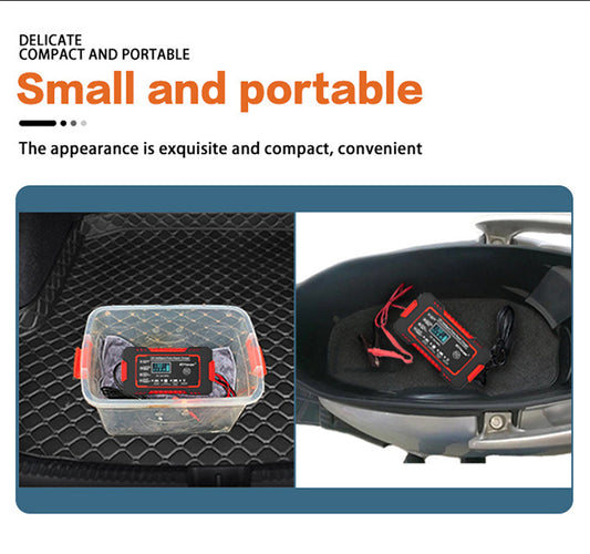 CARGADOR DE BATERIA PARA CARRO 12v